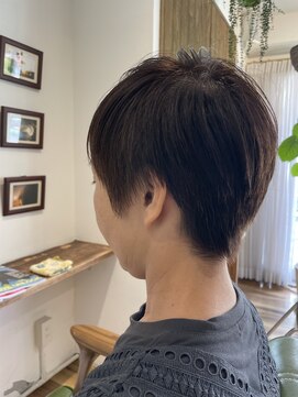 ホロホロ ヘアーデザイン(holoholo Hair Design) 30代40代50代◎乾かすだけで決まる大人ナチュラルショートボブ