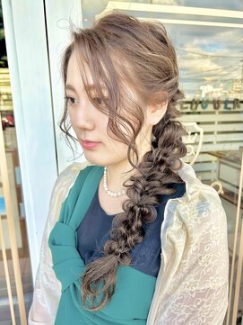 ヘアドレス ルチュラ(Hair dress LucuLa) 【ルチュラ田口】ロングヘアの方におすすめ☆編みおろしスタイル