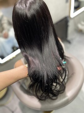ニーナ ビューティーサロン(NINA Beauty Salon) 韓国風#暗髪ロング#艶ロング