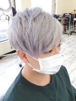 スタジオケイ 清原店(Studio K)&nbsp;【メンズ】マッシュ＆ホワイトシルバーカラー