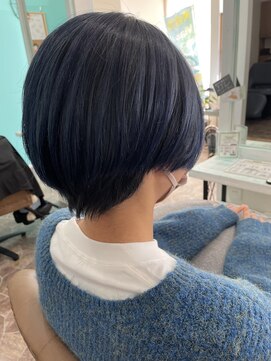 ヘアーディア みどり店(Hair...DiA) ブルーブラック@30代40代50代[伊勢崎]