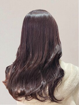 ヘアーワークスタジオ ノイズ(noize) #カシスピンク　#ピンクヘア　#赤髪