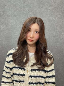 ザセカンドバイジャスミン(THE 2ND by JASMINE) 美髪チョコレートベージュレイヤースタイル