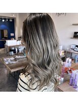 ミル 今治(1003 mille IMABALI)&nbsp;カール/バレイヤージュ/カラー/グレーベージュ/グレージュ