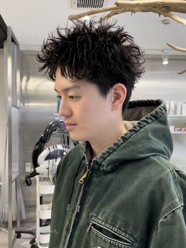 ゼスト 八王子店(ZEST) スパイキーショート/メンズショート/短髪パーマ【丸山武志】