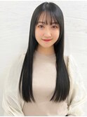 重め艶々ロング