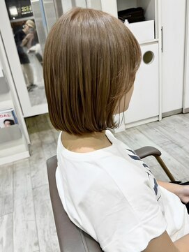 ユーナゴヤ(u nagoya) ブリーチ×ボブ×ショコラベージュ