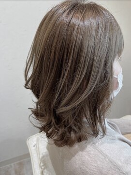 ルシードスタイル リム(LUCIDO STYLE Rim) ラベージュ×スウィングボブ