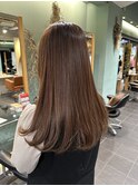 ロングxラズベリーベージュ