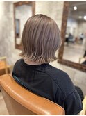 お洒落定番のハイトーンボブ♪