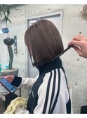 レイヤーカット/ウェットヘア/デザインカラー[梅田駅/中崎町駅]