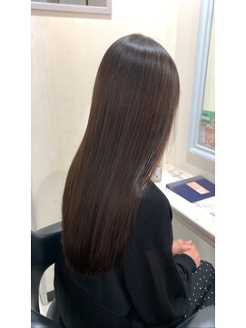 ドクターズサロン レラパール 美髪ストレート/上品ロングヘア/髪質改善/透明感カラー/夏カラー