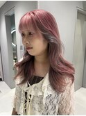ピンク× インナーデザイン