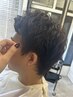 【メンズプレミアムコース】カット＋ヘッドスパ＋眉毛ワックス＋眉毛パーマ