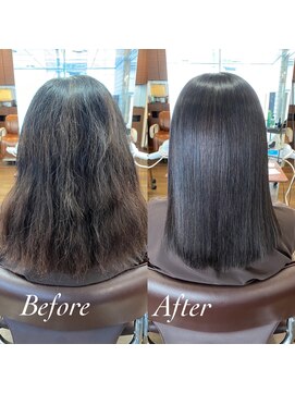 ニッシュ 吉祥寺(NiCHE) 弱酸性縮毛矯正エアーストレート×PiM濃密ヘアエステ