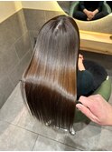 【神戸三宮】うる艶ストレート美髪カラー髪質改善トリートメント