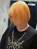 アポロ 横浜駅店(apollo) xカラー/ホワイトグレージュ/レイヤーカット/チェリーブラウン