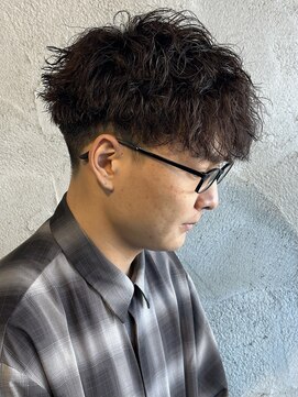 ニアウ 高崎店(Niau) シャドウパーマメンズパーマメンズマッシュ群馬高崎メンズ眉毛