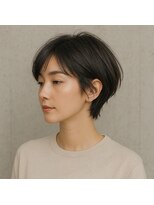 スープレックス ヘアーデザイン(SOUPREX HAIR DESIGN) 前下がり立体ショートボブ 20代 30代 40代 50代 60代 学割