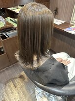 髪の美院 シャルマン ビューティー クリニック(Charmant Beauty Clinic)&nbsp;切りっぱなしミディ
