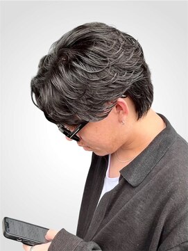 アノ 別府店(Ano.) 大分ニュアンスパーマセンターパートフェザーパーマ毛流れパーマ