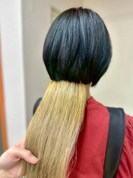 エターナルバイマティーナ(Eternal by MATINA) 【ホワイトブロンド/セクションカラー/クラゲヘア】池袋美容室