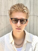 エイド 本店(aid)&nbsp;メンズスパイキーショート刈り上げツーブロック短髪ショート