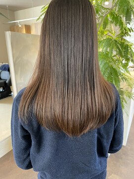 フラッグ ヘアー 天神西通り店(Flag HAIR) 髪質改善酸性ストレートとブリーチしない透明感カラーが得意です