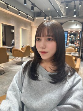 ロンド ルージュ 銀座店(Lond rouge) 大人ガーリー/似合わせカット/ミディアムレイヤーカット/銀座