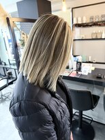 ヘアーラボ 樟葉(Hair Labo)&nbsp;大人ハイライトボブ/南楠葉