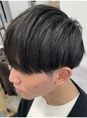 MEN'S HAIR/ブルーブラック/フェザーパーマ/錦糸町