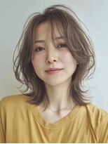 ハーツ(Heart's)&nbsp;ミディアムレイヤー　白髪ぼかし　白髪染め　40代50代60代