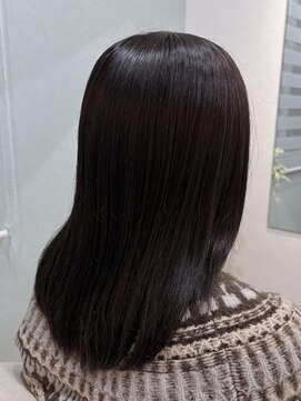 ミューシグ(mysig) ロング×艶ネイビー