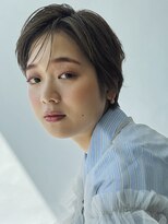ラモードイワイインターナショナル(La Mode IWAI international)&nbsp;大人可愛い抜け感ショート×シアーベージュ