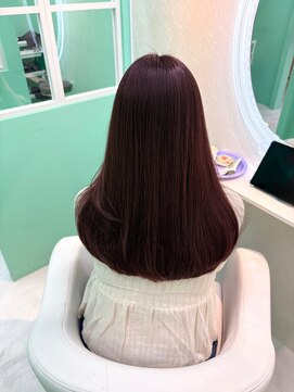 エラ(Ella) ブリーチなしラベンダーピンク♪