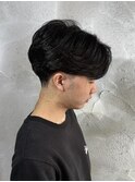 MEN’S HAIR/サーフカール/刈り上げセンターパート/群馬高崎
