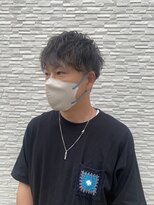 アミリー ひたち野うしく店(Amily)&nbsp;ハイライトメンズニュアンスパーマツイスト波巻きツイスパ20代