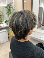 アルメリアメンズ(Arumeria Men's) ハイライトカラー/ウルフショート/外ハネ