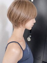 アトレ 福岡大名店(attrait)&nbsp;上品なブラウンショート×毛先まで潤う仕上がり