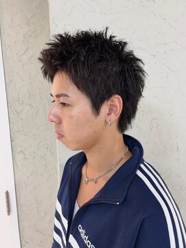 カモン(CAMON) 大人スパイキーショート×ピンパーマ