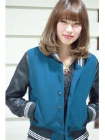 オーロ(ORO)&nbsp;大人可愛いワンレングスミディボブ