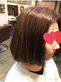 内巻きワンカールボブ