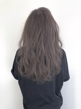 ピエドプール(PiED DE POULE) PiED DE POULE外人風アッシュグレー×サーフレイヤー