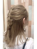 ネオリーブ ドレス 川崎アゼリア口店(Neolive dress)&nbsp;ボブ☆ミディアム☆ハーフアップ☆編み込みアレンジ☆