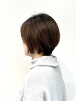 ヘアーライズ 池袋東口店(hair RISE) ショート髪質改善ストレートバレイヤージュ