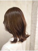 Belle BIANCA こっくりブラウンカラー/外ハネミディ by Yukiho