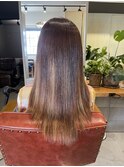 髪質改善ストレート