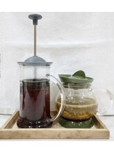 【ホッとひと息】お待ちの時間にお好きなドリンクサービス