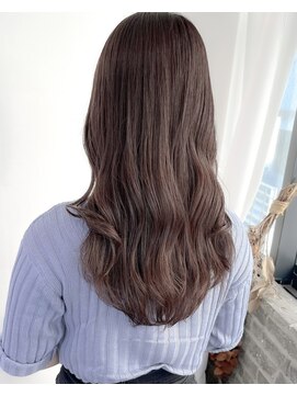 プラグ バイ ネオリーブ(plug by neolive) 大人ガーリー/チョコレート×髪質改善 [髪質改善/縮毛矯正]韓国T