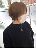 【松本 聖】白髪ぼかしショートボブ《大阪梅田/脱白髪染め》